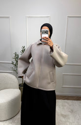 Veste Zippée Oversize