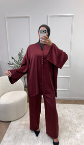 Ensemble satiné fluide