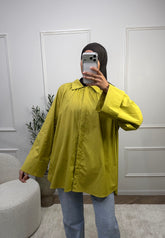 Chemise longue oversize