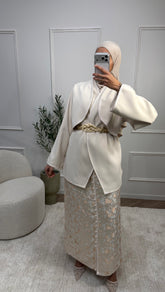 Ensemble 2 Pièces avec Jupe Brocard