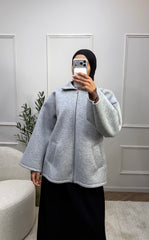 Veste Zippée Oversize